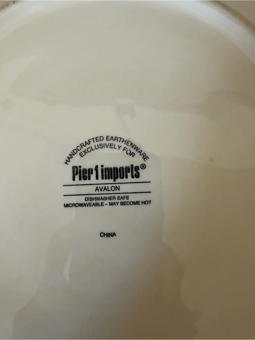 Avalon by Pier 1 Lemon plates. Set of 2